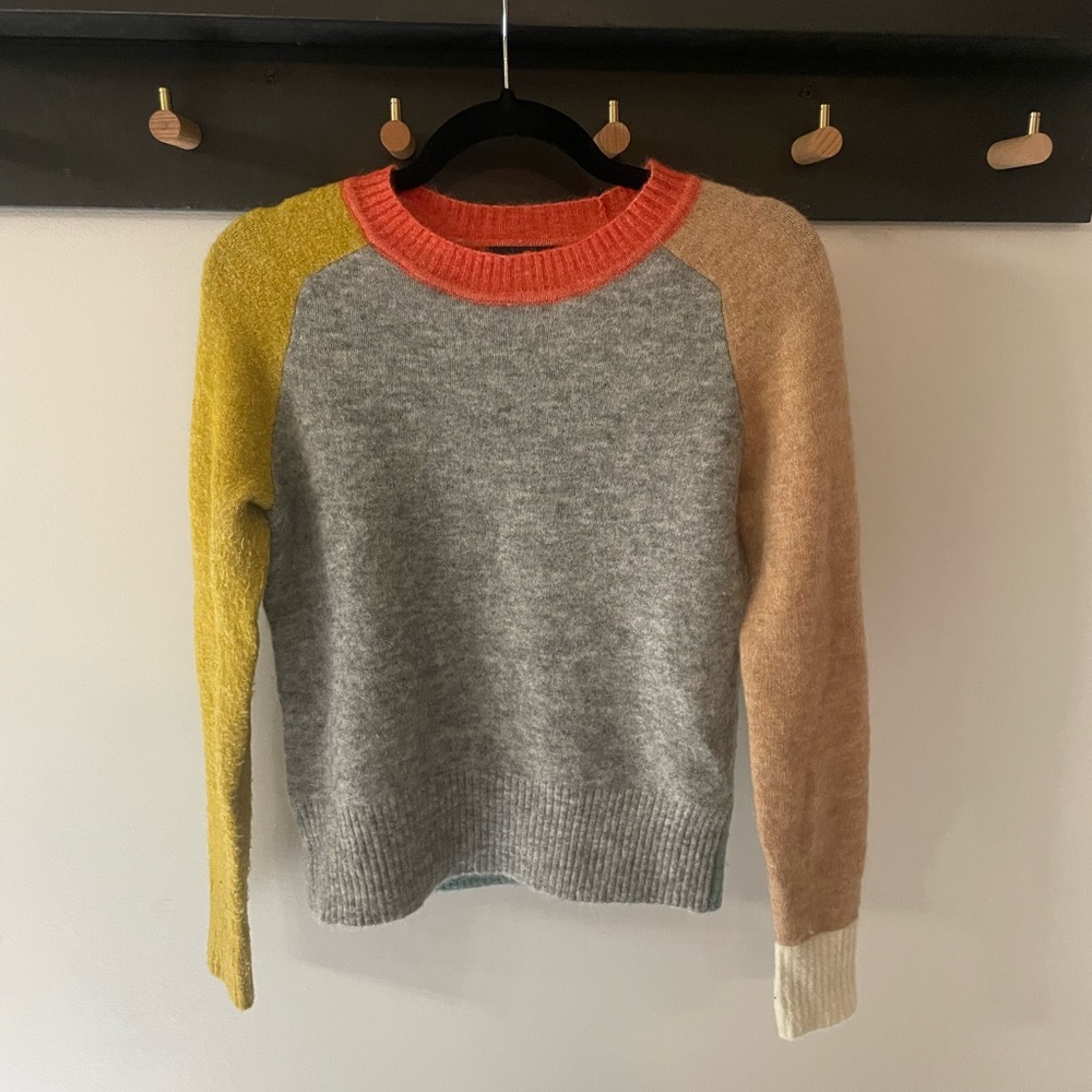J Crew Color block Sweater - Size XXS
